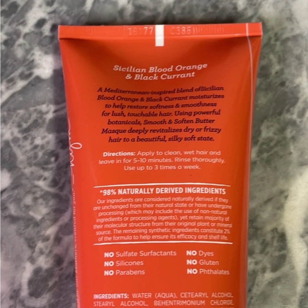 New Not Your Mothers Smooth and Soften Butter Hair‎ Masque Mask